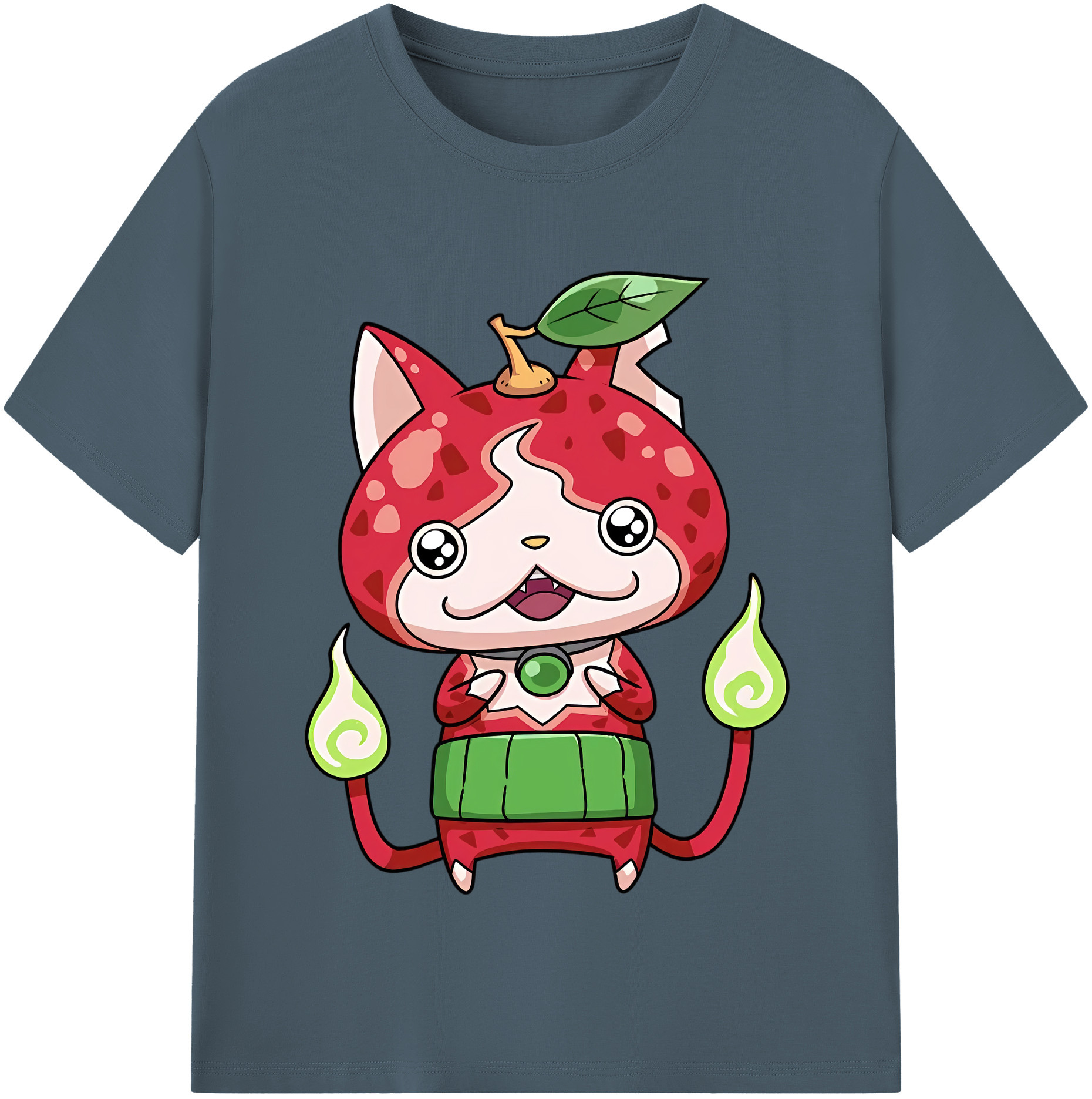 （画像用） 妖怪ウォッチ Yo-kai Watch 綿100％半袖Tシャツ（フロントプリント）